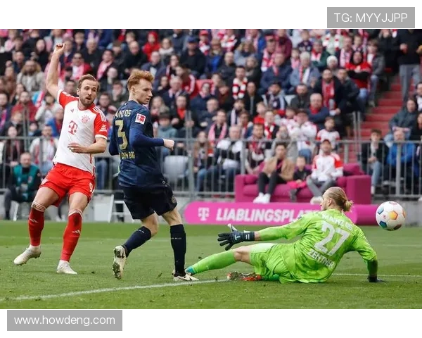 [德甲]凯恩突破造点 亲自主罚一蹴而就.